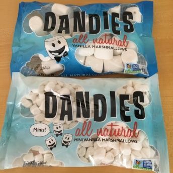 Gluten-free marshmallows by Dandies Marshmallows
